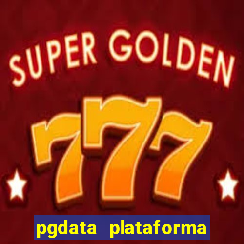 pgdata plataforma de jogos